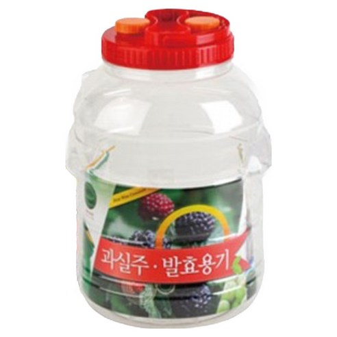 투명 매실병 DA 15원형, 15L, 1개