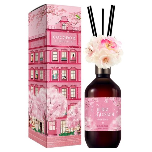 코코도르 벚꽃 프리미엄 디퓨저, 양재동꽃시장, 500ml, 1개