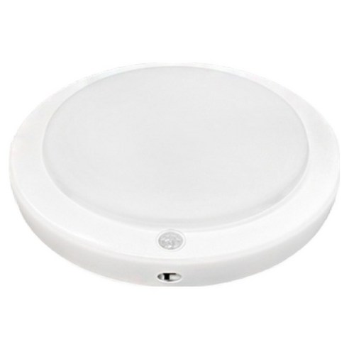 LED 방습 스마트 원형 센서등 15W DS, 화이트 + 주광색, 1개