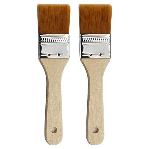 비앤홈 수성 유성 페인트붓 인조모, 2개