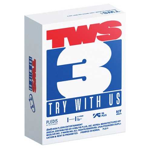 투어스 - 3rd Mini Album ''TRY WITH US'' KiT Ver, 1CD