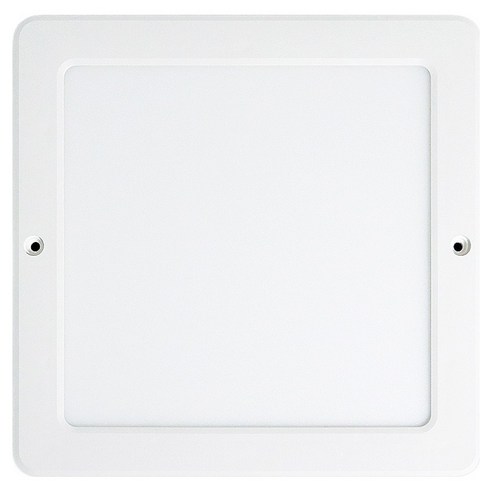 LED 엣지 사각 직부등 21W 220mm, 전구색, 1개