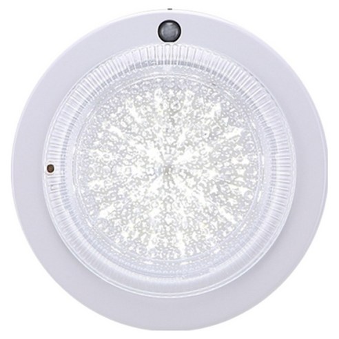 KiMS LED 원형 센서등 15W, 1개, 화이트 + 주광색