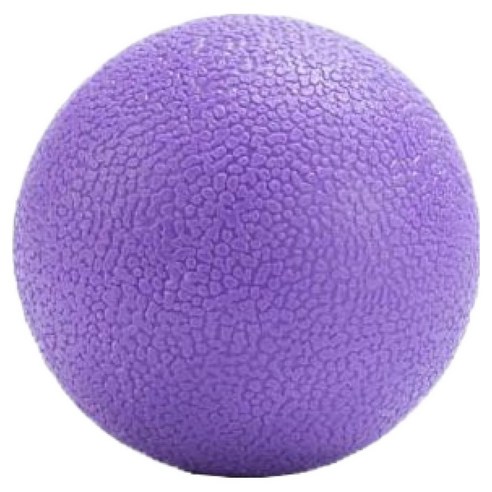 로이 TPE 지압 스트레칭 마사지볼, 1개, Purple