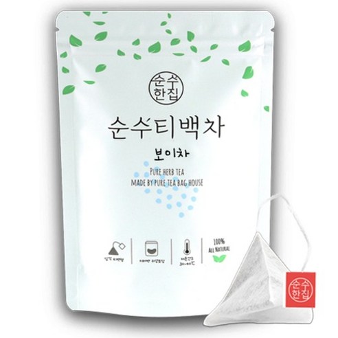 순수한집 보이차 티백, 1g, 10개입, 1개