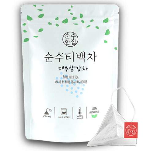 순수한집 대추생강차 티백, 1.2g, 10개입, 1개
