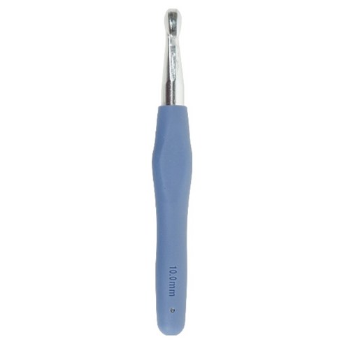 앵콜스 라바라바 실리콘 코바늘 모사용 왕 10mm, 랜덤발송, 1개