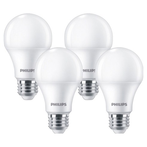 필립스 LED 벌브 10.5W 9290037762, 전구색, 4개