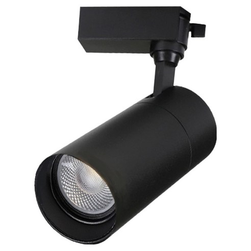 비츠온 레일 LED 일체형 등기구 블랙 30W, 주광색, 1개