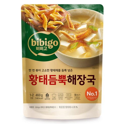 비비고 황태듬뿍 해장국, 1개, 460g