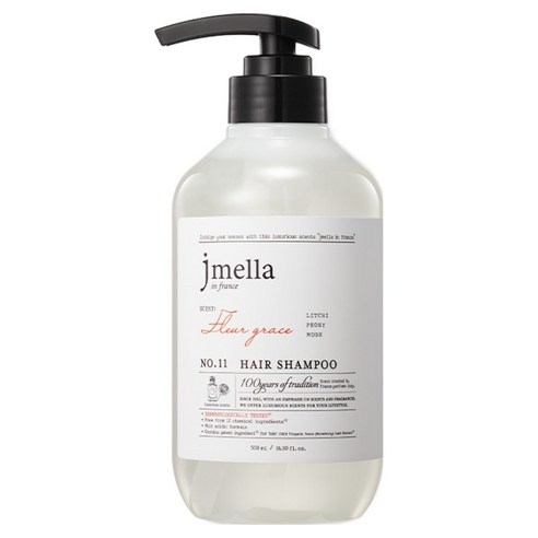제이멜라 인 프랑스 플뢰르 그레이스 헤어 샴푸, 500ml, 1개