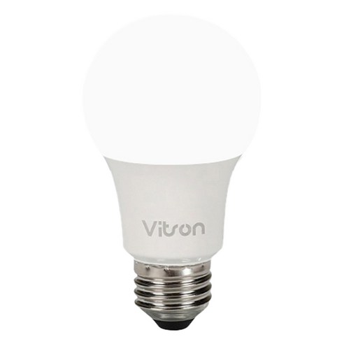 비츠온 컨버터 내장 LED 벌브 8W, 주광색, 1개