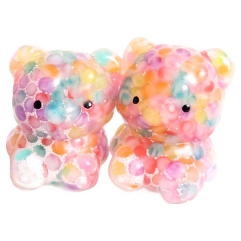 해피아이몰 해피아이 BIG 빅 젤리곰 곰돌이 말랑이, 혼합색상, 2개