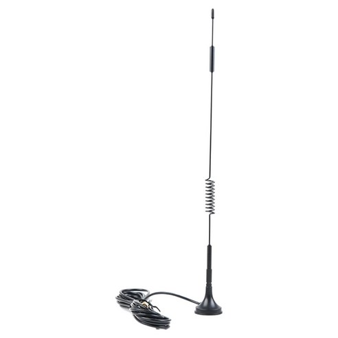 Coms 4G LTE 안테나 SMA M GSM 2.4G 7dB 케이블 길이 3m, 1개