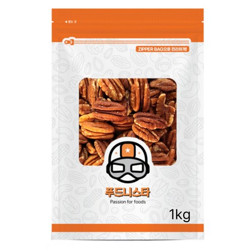 푸드니스타 구운 피칸, 1kg, 1개