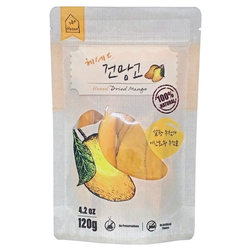 헤세드 순수 건망고 헤세드건망고, 1개, 120g