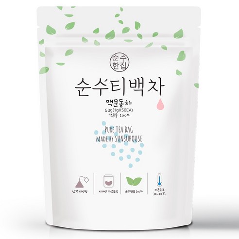 순수한집 국산 맥문동차 티백, 1g, 50개입, 1개
