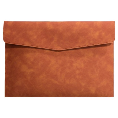 통근창고 A4 서류 파일 케이스 330 x 235 mm, 브라운, 1개