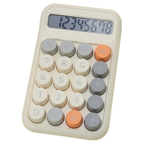 크블랑스 예쁜 미니 컬러 계산기 150 x 94 x 30 mm, 016, 1개