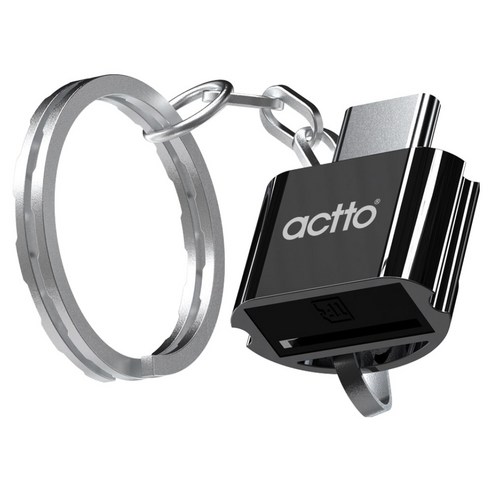 엑토 C타입 OTG 미니 TF 카드리더기 2TB, CRD-45