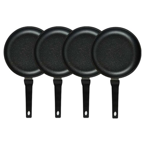 퀸센스 디너 후라이팬 4종 세트 4개, 브라운, 1세트, 후라이팬 24cm(4p)