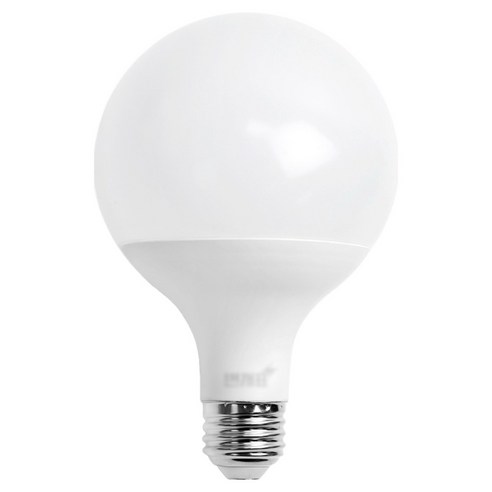 번개표 LED 볼전구 롱타입 15W, 1개, 전구색