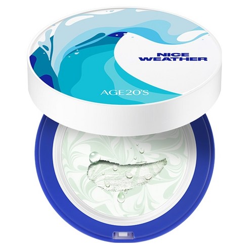 에이지투웨니스 나이스웨더 에디션 카밍 선팩트 본품 + 퍼프 세트, 12.5g, 1세트