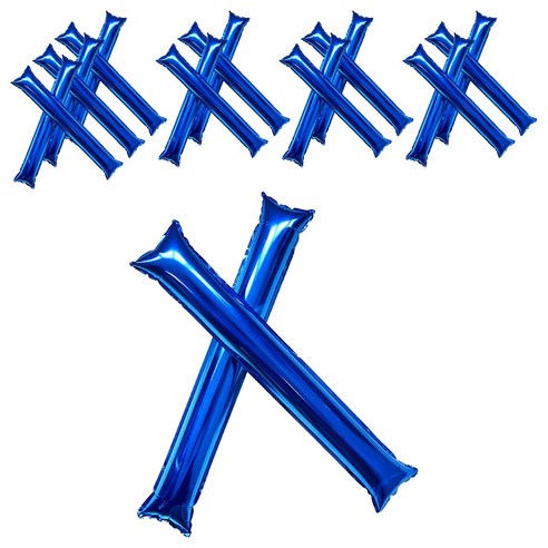 아카코 응원을 즐겁게 막대풍선, 블루, 20개