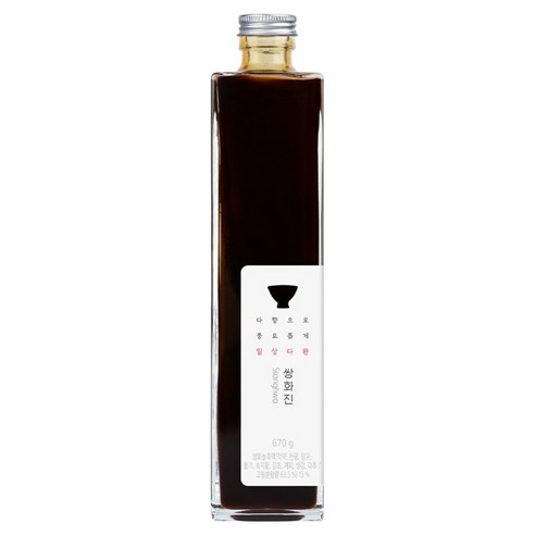 일상다완 허니플라워 대형 쌍화진, 1개, 1개입, 500ml