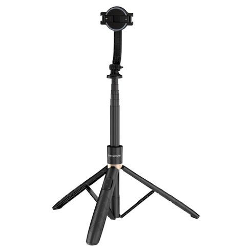 제노브 2in1 맥세이프 셀카봉 삼각대, 블랙, 1개, MT3000B