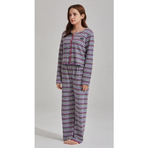 꿉꿉한 여름, 폴앤안나 롤롤 테리 9부 바지로 산뜻함을 입다!