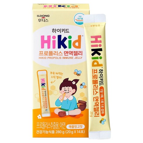 하이키드 프로폴리스 면역젤리 14p, 280g, 1개
