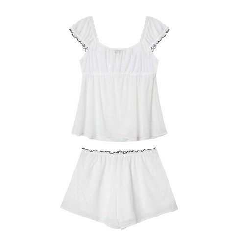 밤에도 빛나는 당신을 위한 에블린 파자마 세트