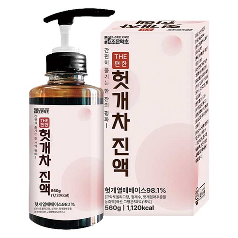 조은약초 더 편한 헛개차 진액