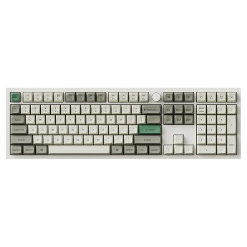 키크론 KSA Q6 MAX SE RGB 기계식 핫스왑 유무선 키보드, 쉘화이트, Q6MSE-P4, 바나나축
