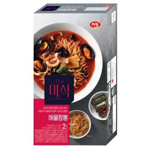 더미식 해물짬뽕 584g