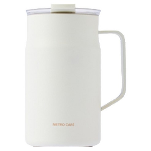 락앤락 메트로 세라믹 머그 LHC4282C, 아이보리, 600ml, 1개