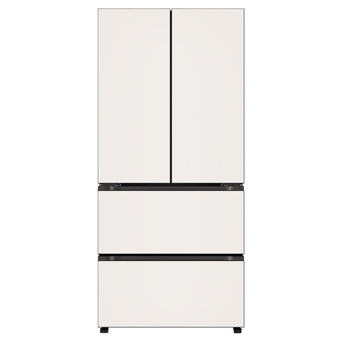 LG전자 디오스 오브제컬렉션 김치톡톡 4도어 480L 스탠드형 김치냉장고 Fit & Max 방문설치, 베이지, Z484GBB123