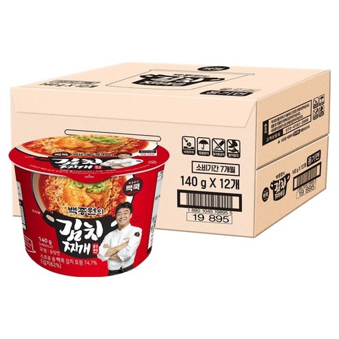 TBK 백종원의 김치찌개라면 140g