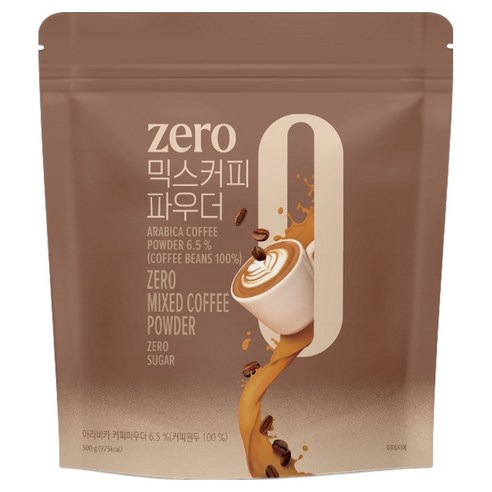 네이쳐티 zero 믹스커피 파우더, 500g, 1개, 1개입