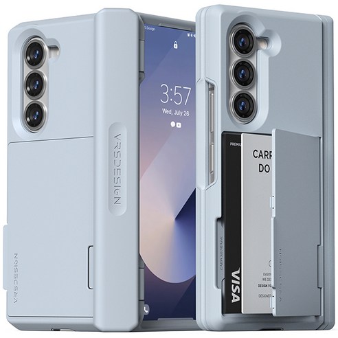 폴드6케이스 추천 상품베루스 모던 고 자동 힌지 보호 카드 수납 휴대폰 케이스 제품 사진