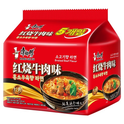 캉스푸 홍소우육향 라면 106g
