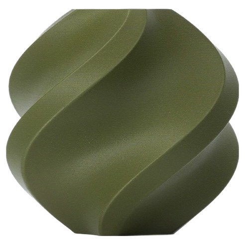 뱀부랩 필라멘트 PLA Matte 스풀형 1kg, 매트 다크 그린(11501)