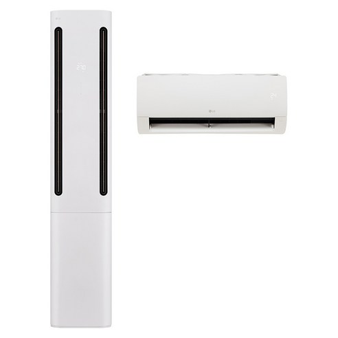LG전자 인버터 52.8㎡ + 18.7㎡ 휘센 오브제컬렉션 쿨 2 in 1 멀티형 사계절에어컨 1시리즈 실내기 방문설치, FW16FC1EA2, 일반배관형