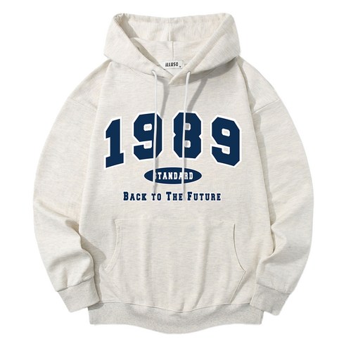 일루소 남녀공용 소프트 특양면 1989스탠다드 후드티