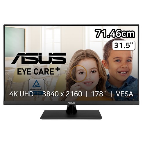 에이수스 4K UHD EYECARE 모니터, 71.46cm, VP327Q