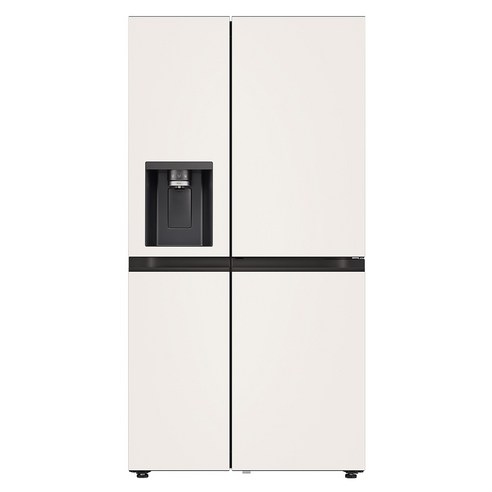 LG전자 디오스 AI 오브제컬렉션 STEM 얼음정수 매직스페이스 810L 2도어 냉장고 방문설치, J816MEE172
