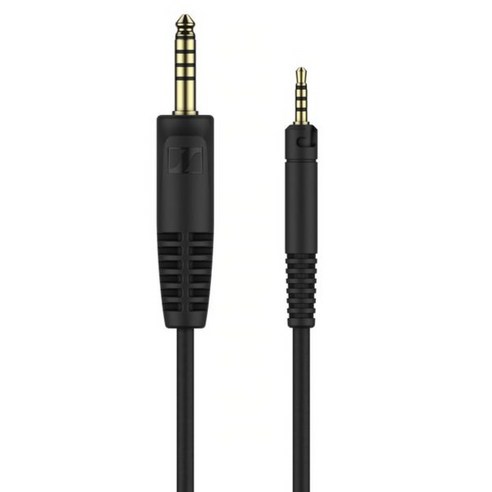 젠하이저 4.4mm 헤드폰 밸런스 케이블 1.8m, 블랙, 1개, 700403