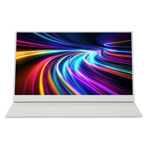 카멜 FHD 포터블 휴대용 모니터 화이트, 39.6cm, CPM1530I
