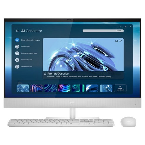 델 2026 올인원 27 코어Ultra7 인텔 14세대, 화이트, CEC27260-WH06KR, 1TB, 16GB, WIN11 Home